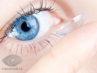 контактные линзы для коррекции зрения